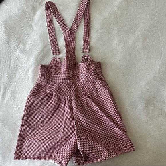 Red and white overalls - Picture 3 of 3